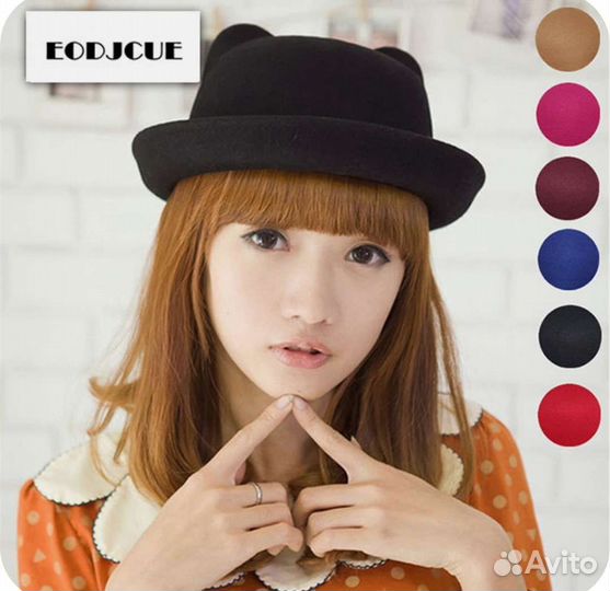 Шляпа с ушками