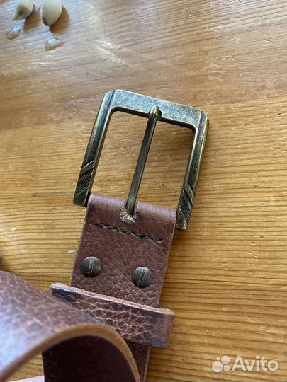 Кожаный мужской ремень