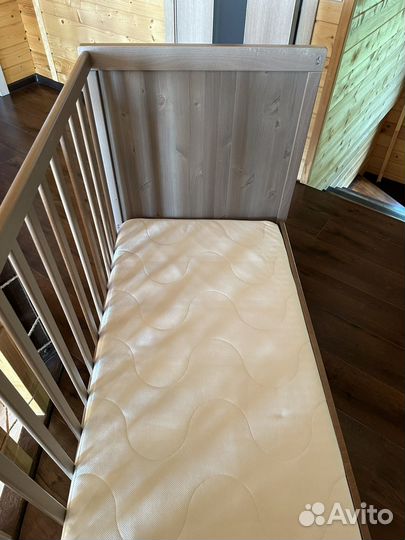 Детская кроватка IKEA сундвик