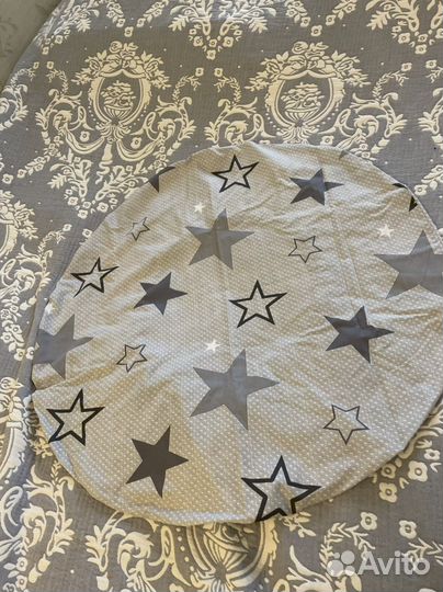 Простынь на резинке 75/75