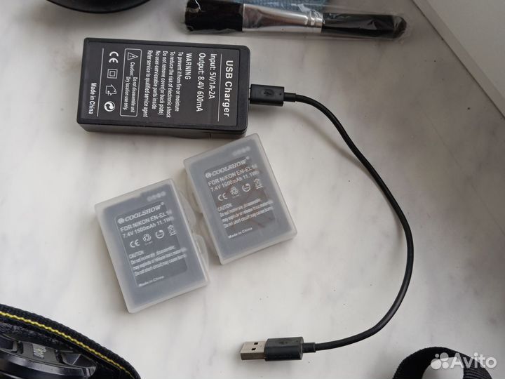 Фотоаппарат nikon d3100 + 2аккума