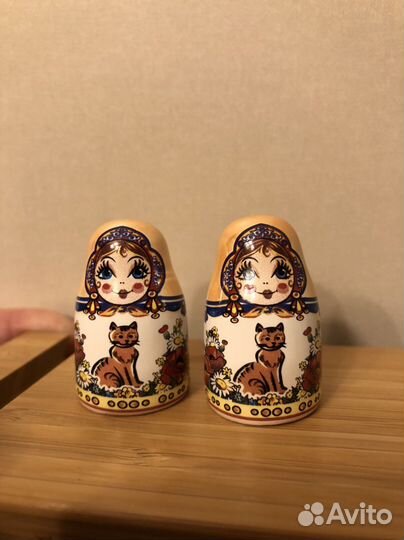 Матрешка наперсток