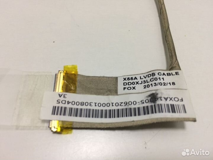 Шлейф матрицы ноутбука Asus F55V