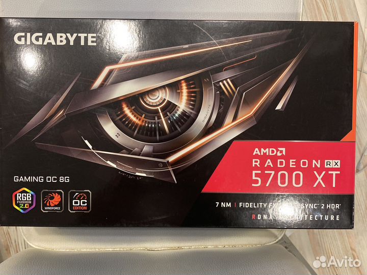 Видеокарта rx 5700xt