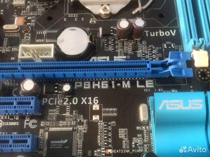 Материнская плата asus p8h61-m le 1155