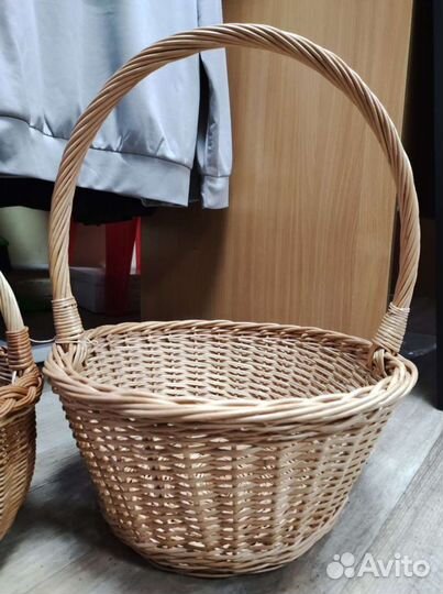Корзина плетеная ручная работа