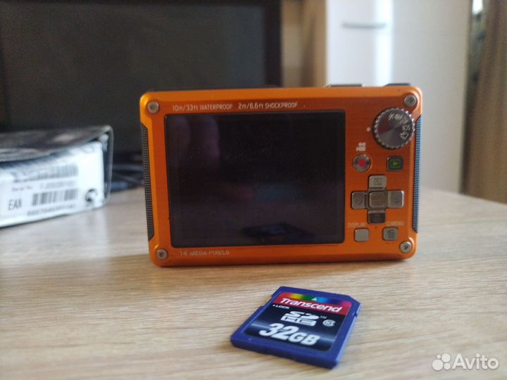 Panasonic водонепроницаемый фотоаппарат