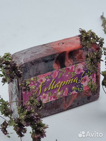 Мыло ручной работы Для нее 100гр с 8 марта