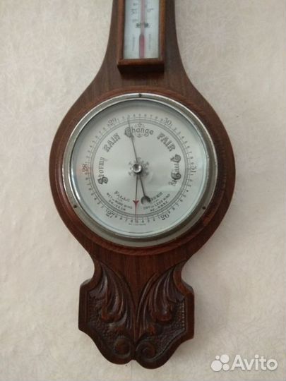 Барометр антикварный