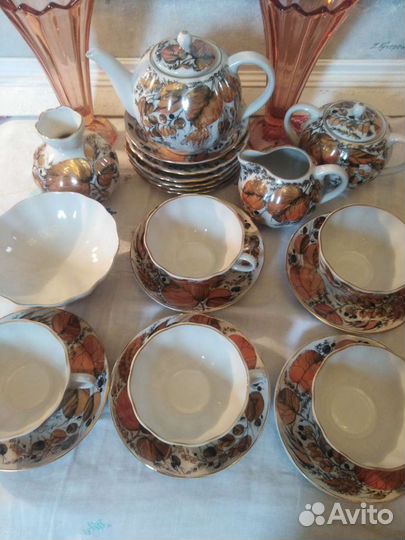 Сервиз чайный СССР лфз