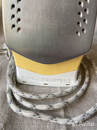 Утюг braun EasyStyle в ремонт или на запчасти
