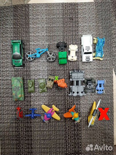 Машинки из киндер сюрприза