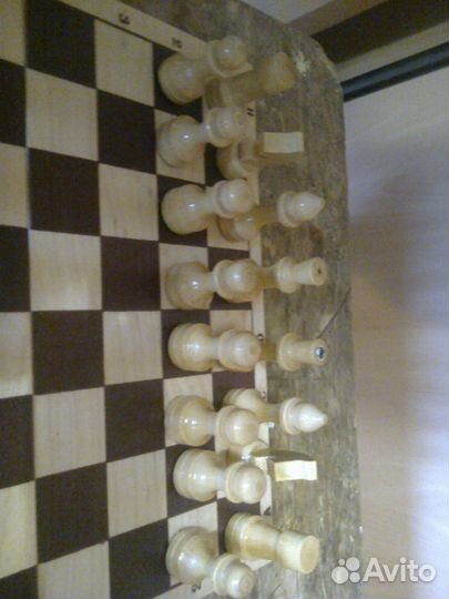 Шахматы деревянные