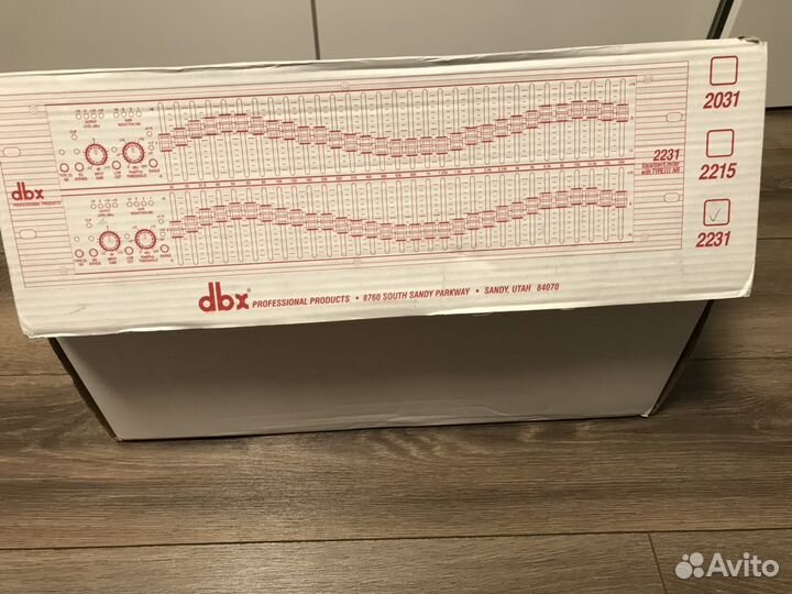 Эквалайзер dbx2231
