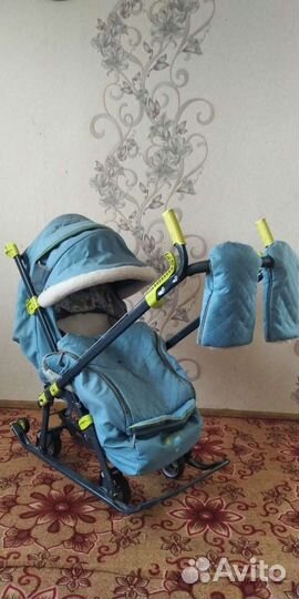 Коляска санки