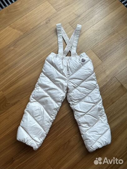 Зимний костюм для девочки Moncler