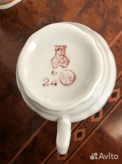 Кофейный сервиз Добрушский фарфор 80-90