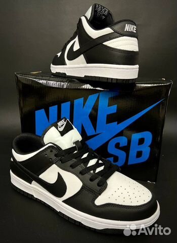 Nike dunk black размеры: 36-45