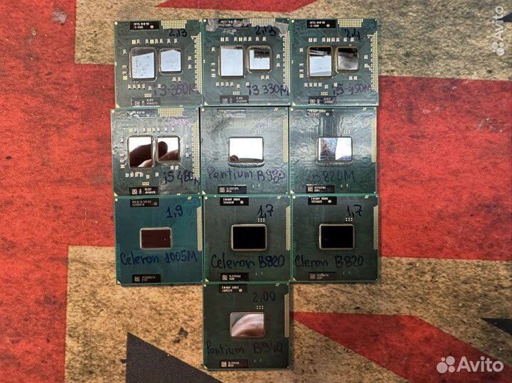 Процессоры для ноутбуков