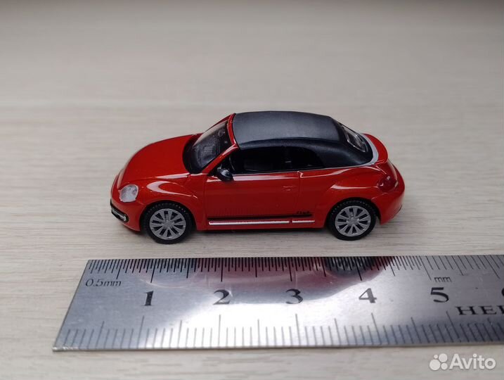 A30) Volkswagen Beetle (A5) 2011-2019 красный с че