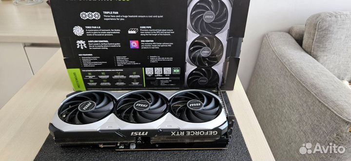 Видеокарта MSI GeForce RTX 4080 ventus 3X OC