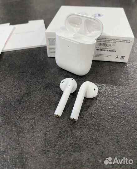 Беспроводные наушники apple airpods 2