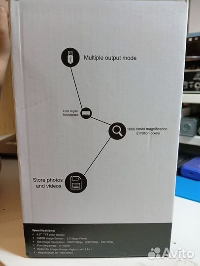Цифровой USB микроскоп