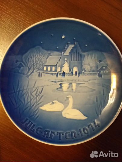 Тарелки настенные, декорат. Bing & Grоndahl Дания