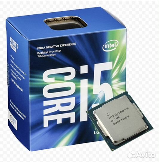 Intel core i5 7400 + бп