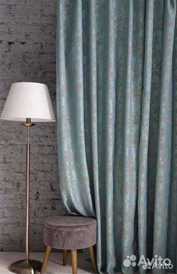 Готовые комплекты штор мрамор новые