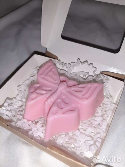 Мыло ручной работы - Бабочка