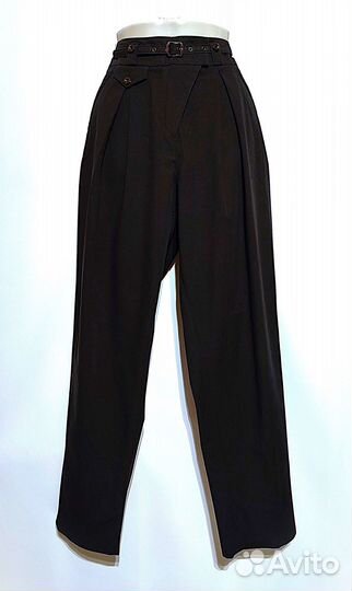 Max Mara Италия брюки - бананы с ремнем