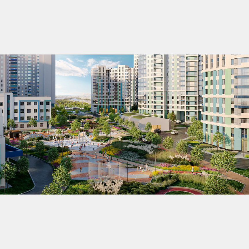 2-к. квартира, 55 м², 18/20 эт.