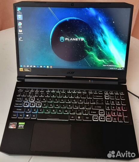 Ноутбук acer nitro 5 R5 5600H RTX 3060 6gb 16Gb