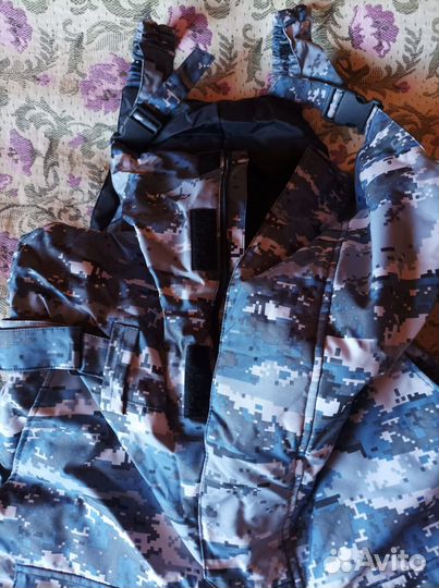 Защитный костюм мужской зимний