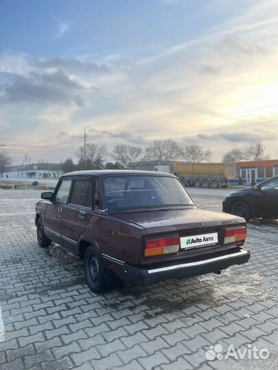 ВАЗ 2107 1.5 МТ, 2005, 44 000 км