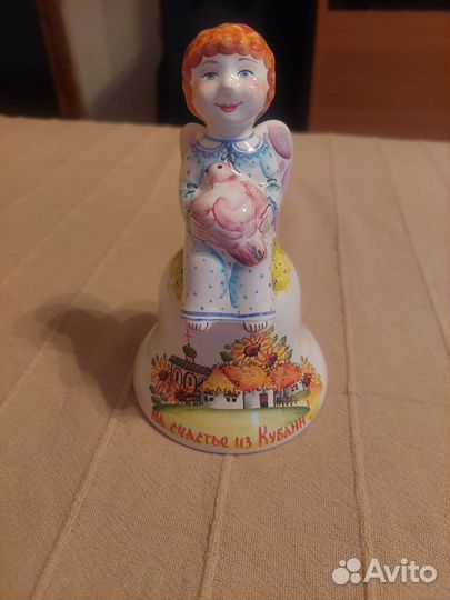 Колокольчик керамический из Кубани