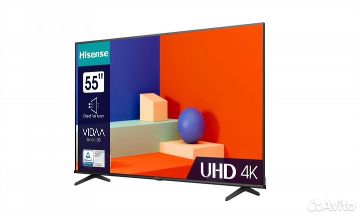 Телевизор Hisense 55A6K Smart-TV. Новые. Гарантия