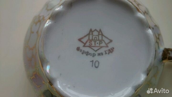 Чайный сервиз Мадонна, ГДР, 1957 г