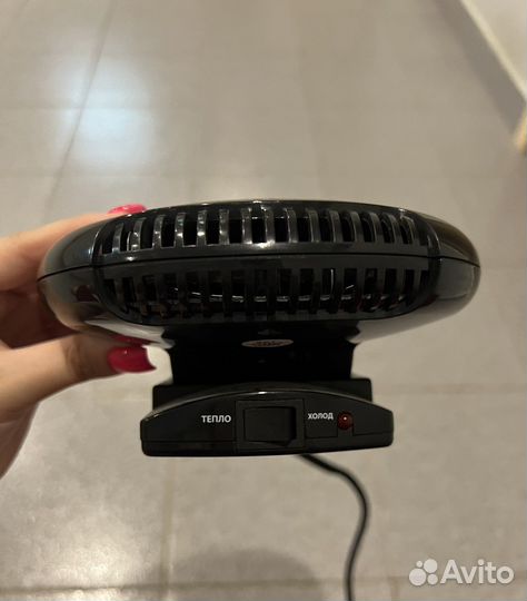 Вентилятор с функцией обогрева для машины