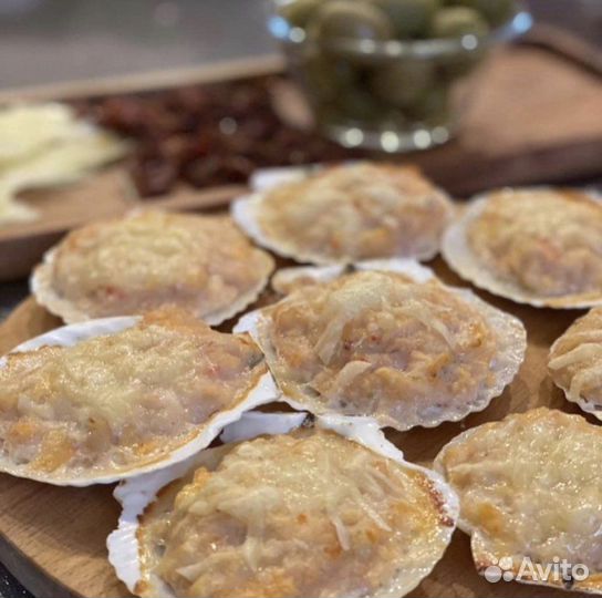 Морской гребешок по шанхайски