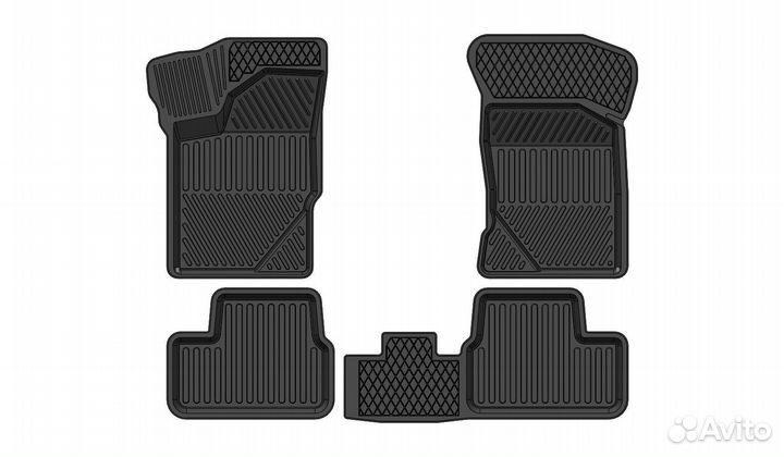 Коврики в салон ваз 1117-1119 Калина, 2190 Гранта