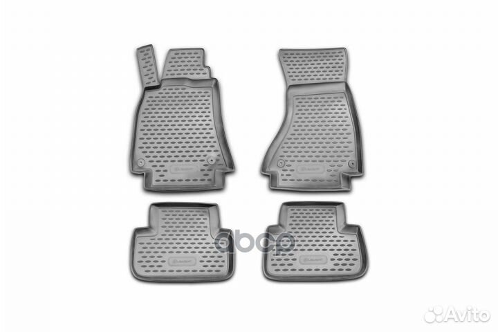 Коврики в салон audi A-4 B8, 2007-2015, 4 шт