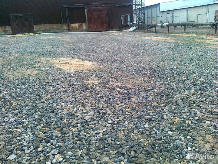 Щебень на парковку