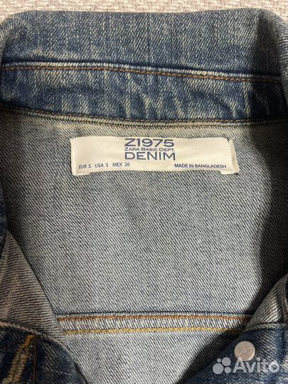 Джинсовка zara