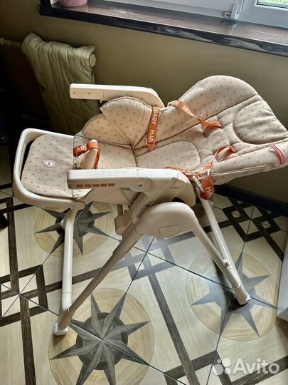 Стульчик для кормления happy baby