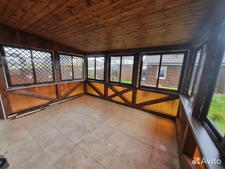 Установка окон, балконов, веранд, отделка