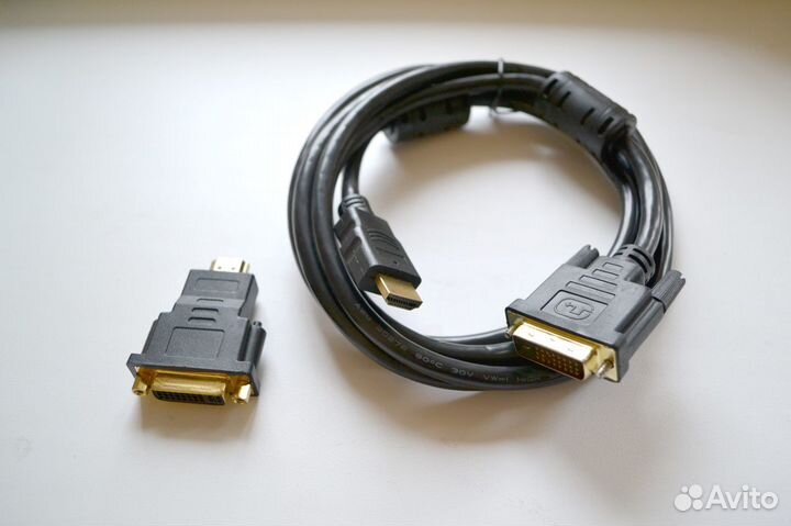 Переходник hdmi-DVI, кабель hdmi-DVI (DVI-hdmi)