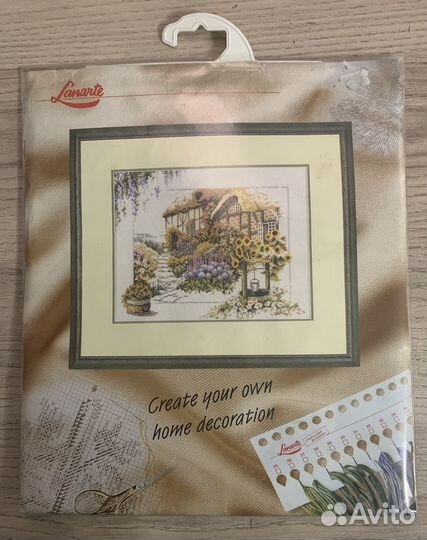 Набор для вышивания lanarte (остатки от набора)