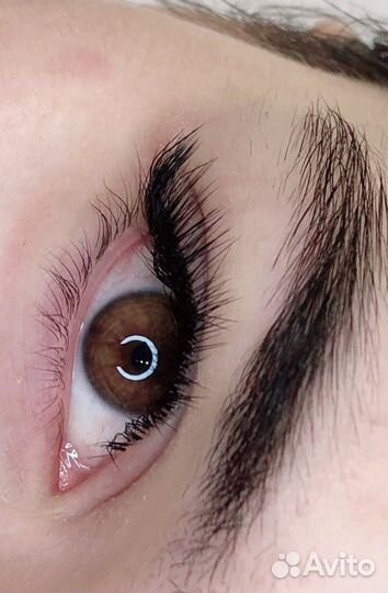 Наращивание ресниц модель